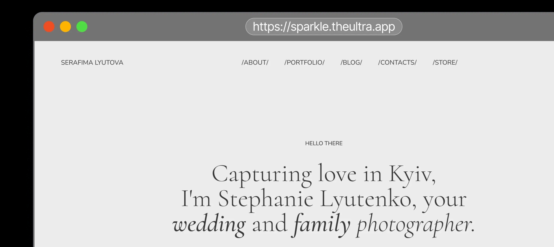 Easy transfer of your website from other platforms