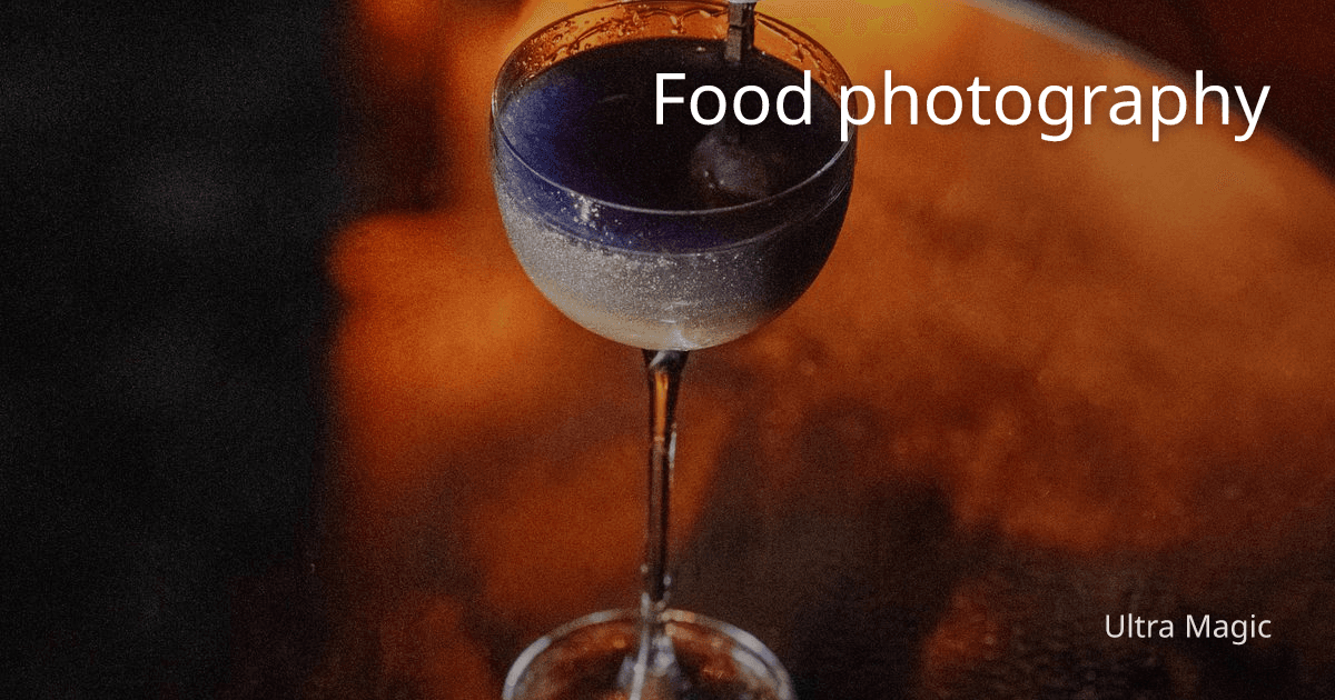 Food photography