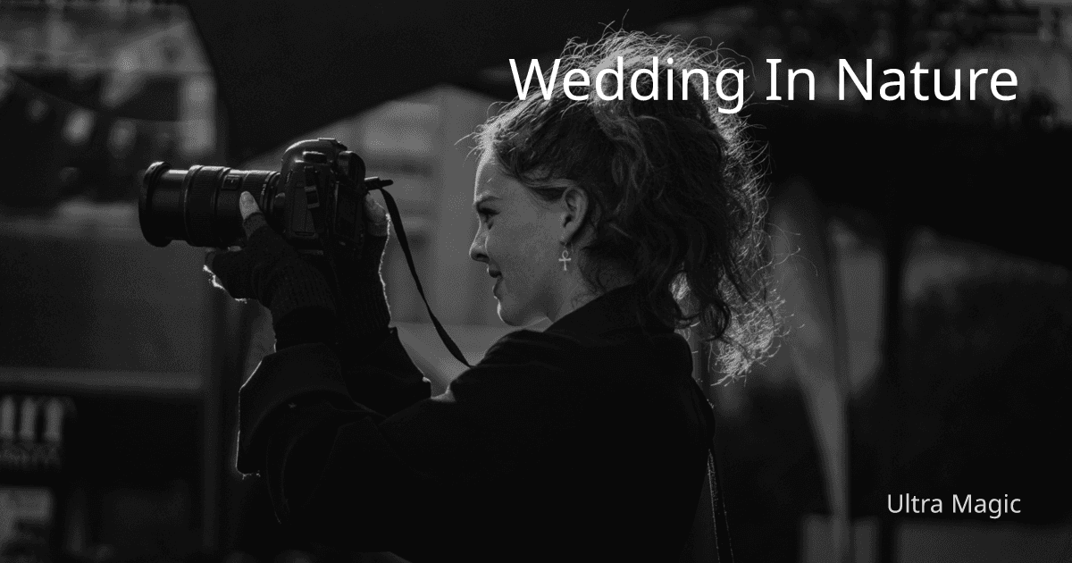 Wedding In Nature